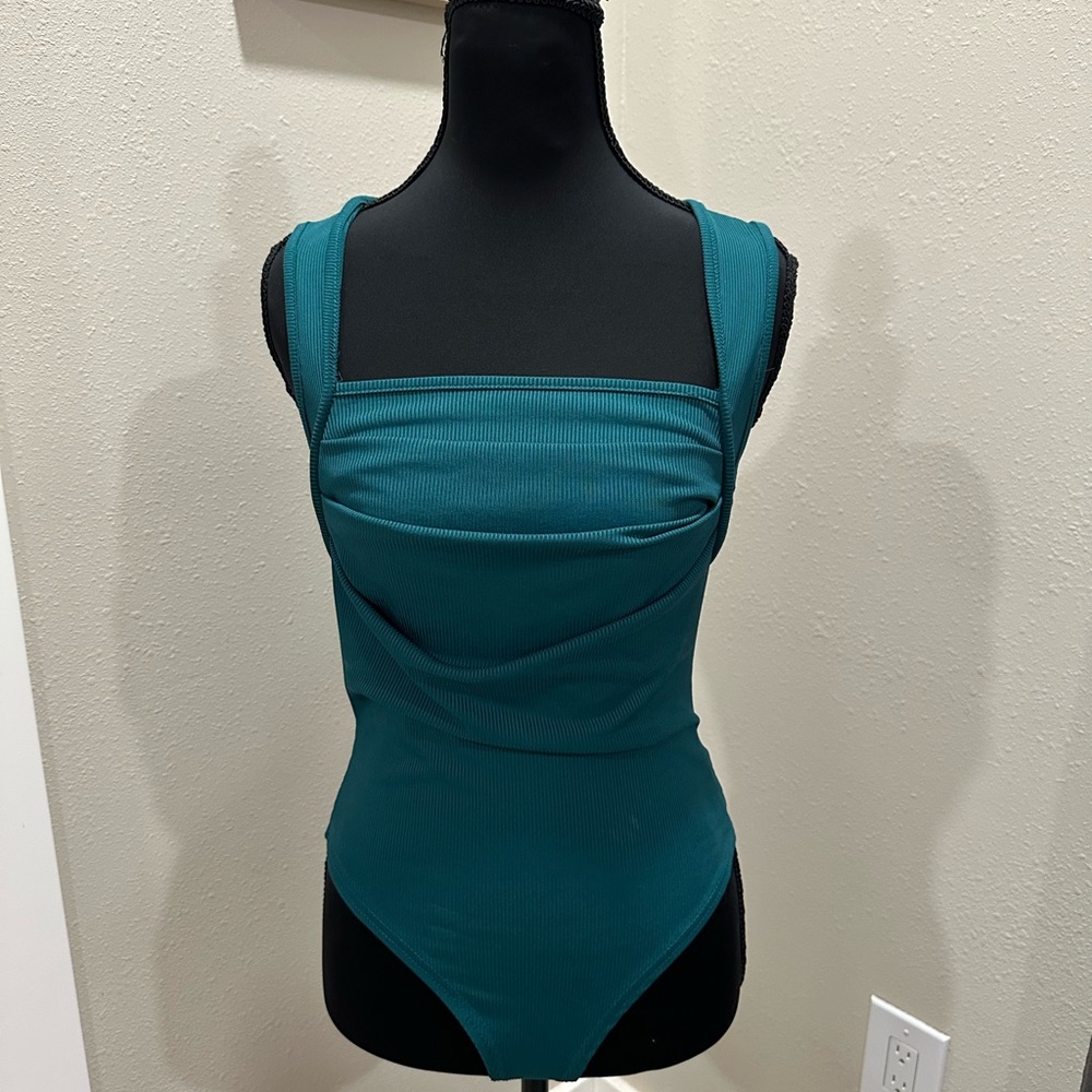 Dark Green Bodysuit